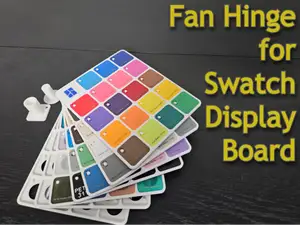 Fan Hinge for Official Swatch Display Board