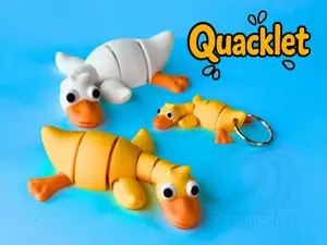 Quacklet - The Cute Articulated Duck