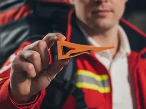 Emergency door wedge