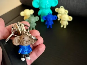 tscheburaschka Keychain
