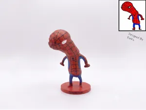 Spooderman - Funny Meme Spiderman 3D Model STL