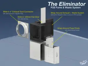 The Eliminator: P2S Fume and Waste System