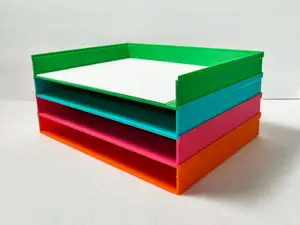 Modular stacking paper tray