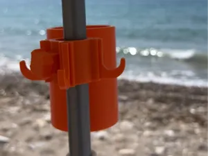 Extra strong modular umbrella hook