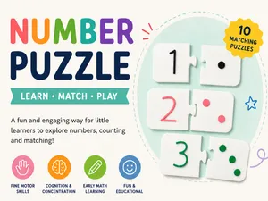 Number Matching Puzzle (1–10)