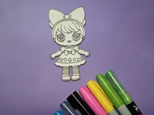 LOL Suprise Doll Coloring Craft