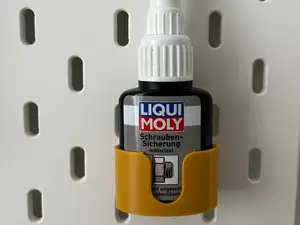Ikea Skadis Halterung LiquiMoly Schraubensicherung
