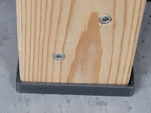 2x4 Work Bench or Shelf Leg Protectors
