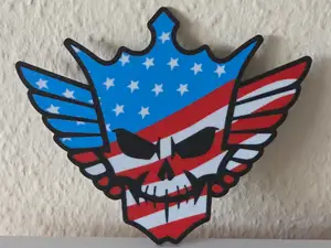Cody Rhodes American Nightmare Logo FLAT 4mm