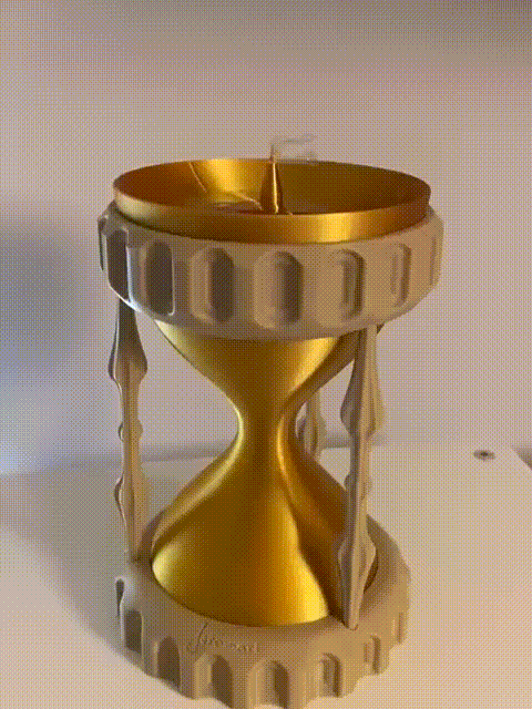 Hourglass Heron´s fountain