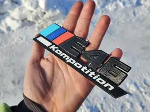 BMW E46 Kompotition emblem