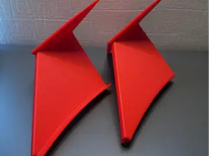 Motorcycle side winglet