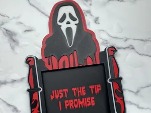 Ghostface Sticky Note Holder