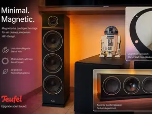Minimal Speaker Rings for Teufel Theater 500 magn.