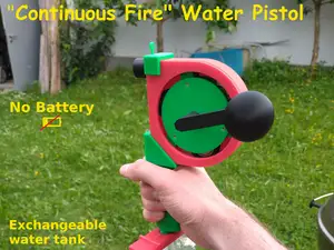 Continuous Fire Water Pistol