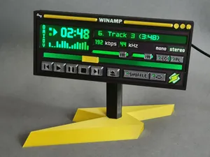 Winamp Player 3D Lamp