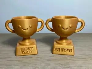Father’s Day Trophy Cup – “Best Dad” Gift