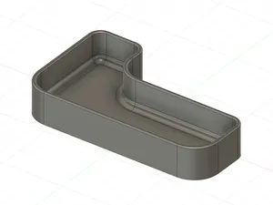 Drip tray for LG front loader washing machine