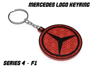 Mercedes Logo Keyring
