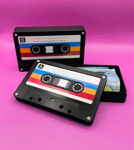 Retro 3D Cassette Tape Box