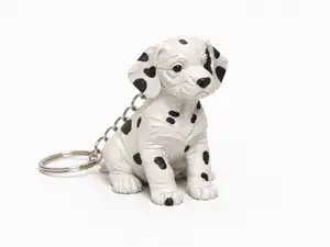 Dalmatian Keychain
