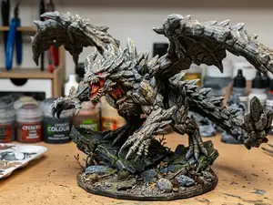 DnD Stone Dragon Miniature – Bedrock Fury 4 of 4