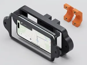 Universal Motorcycle Handlebar Phone Mount