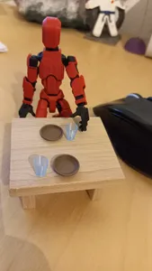 Waterglass for a doll's house