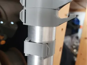 Back plate for the Round tube mounted hooks