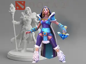 Crystal Maiden – Dota 2 Character Figurine