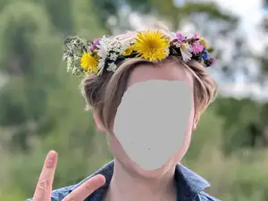flower crown base