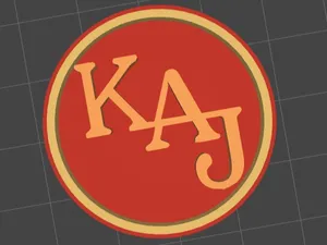KAJ pin (eurovision cosplay)