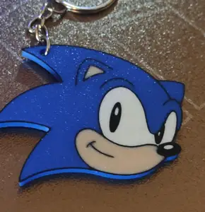 Sonic The Hedgehob Keychain