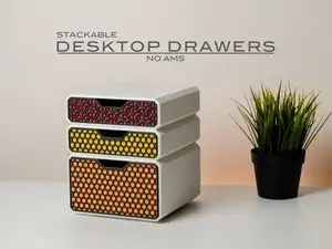 Stackable Desktop Drawers - Organizer
