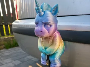 Ouch! Unicorn, Tow Ball Cover, Hitch Ball Cover