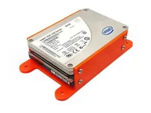 Dual SSD / 2.5" Drive Mount for Wall or Panel