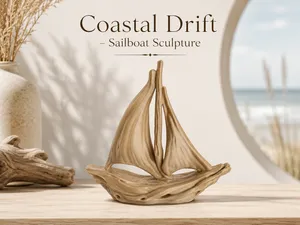 Coastal Drift – Sailboat Sculpture