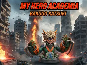 Katsuki Bakugo Bust - My Hero Academia ( MHA )