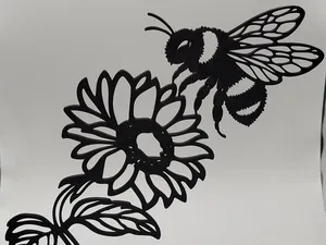 Biene auf Sonnenblume