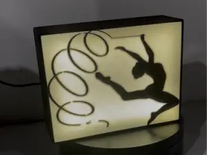 Caja de luz Gymnasia Ritmica