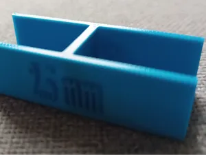 drawer side fronts jig 2.5 mm for 16 mm board