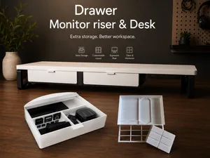 Modular Drawers - Monitor riser & Desk