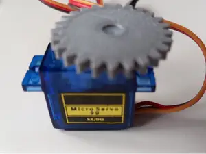 Servomotor Zahnrad (mit Zahnradstange)