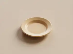 盘子-厨房用品幼儿认知百科-儿童涂色过家家玩具