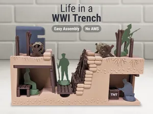 Life in a WWI Trench | Easy Snap Assembly