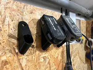 Ryobi One + battery holder