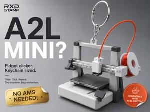 A2L "MINI?" Fidget clicker keychain