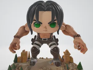 Gigante Funko PoP (stile AOT)