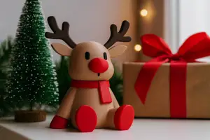 Rudolph Ornament - Perfect for Christmas - Deer