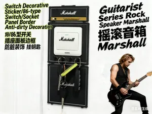 86型开关/插座1-防脏装饰板/挂钥匙--等比例marshall jcm900-，无需支撑